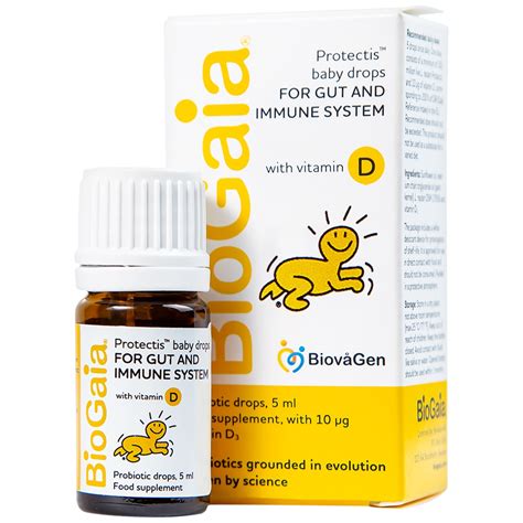 Men Vi Sinh Biogaia Protectis Baby Drops Vitamin D Ml