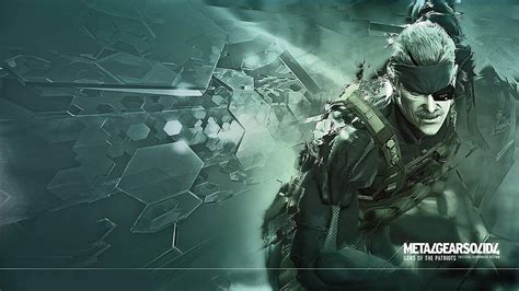 Big Boss Metal Gear Solid 4 Hd Wallpaper Pxfuel