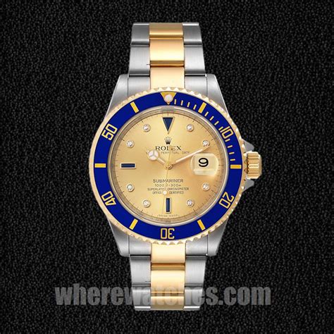 Rolex Submariner Mm Pour Des Hommes Argent Acheter Swiss