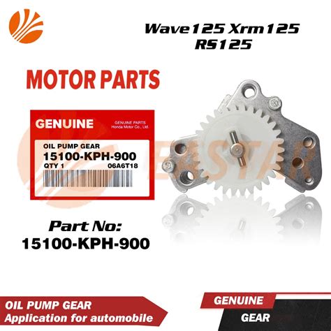 Wave125 RS125 Racing Oil Pump Motorcycle 15100 Kph 900 Genuine