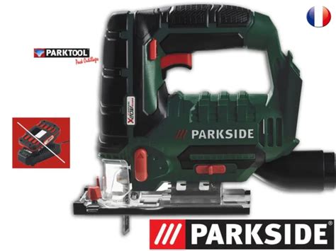 Parkside Scie Sauteuse Sans Fil Mouvement Pendulaire Pstda Li B