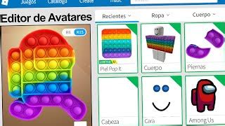 Creamos El PERFIL De POP IT En ROBLOX Rovi23 Roblox Doovi