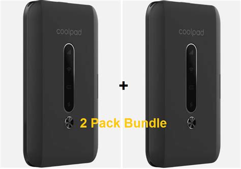 2 Pack Coolpad Surf® Cp331a Mobile Wifi Internet Hotspot 4g Lte