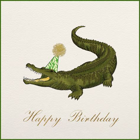 Crocodile Birthday Send Online Instantly Track Opens