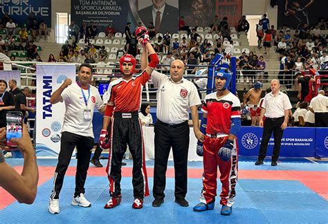 T Rkiye Kick Boks Ampiyonas Nda Ata Ehirden Ampiyon Tv Haber