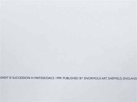 Henri Matisse Blue Nude Large Vintage Limited Edition Collectible Poster Etsy