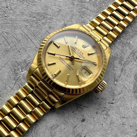 Ladies Rolex Gold President 6917 – Stunning condition! - CoinWatchCo