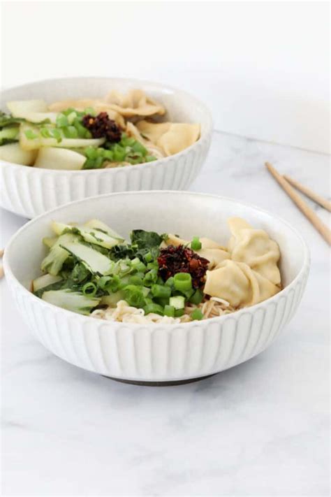 Dumpling Noodle Soup - Bake Play Smile