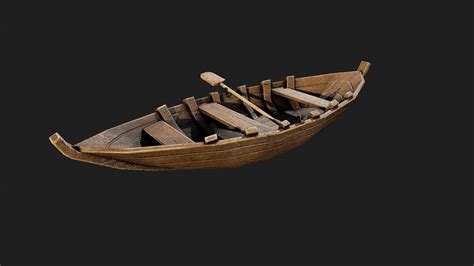 Low Poly Boat 3D Model by EagleSoft1 on DeviantArt