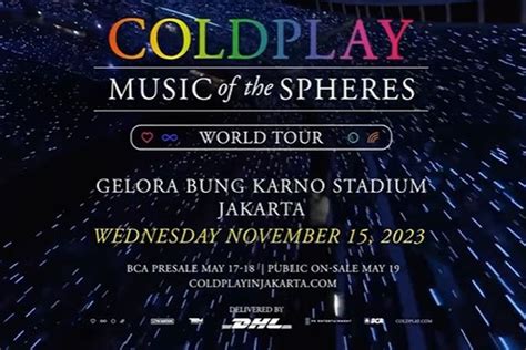 Berita Tiket Konser Coldplay Terbaru Hari Ini Parapuan