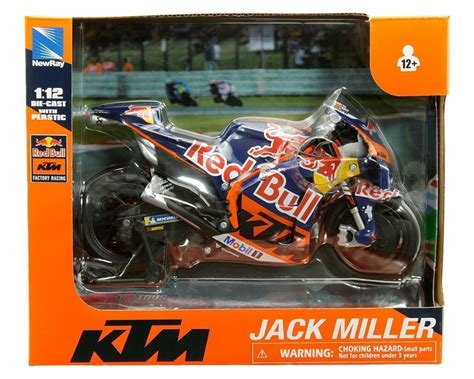 New Ray Ktm Red Bull Factory Racing Motogp Jack Miller Blue