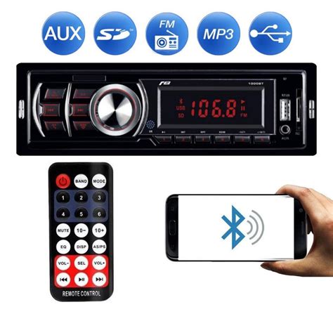 Radio Aparelho De Som Carro Automotivo 1 Din Mp3 Bluetooth Usb Sd