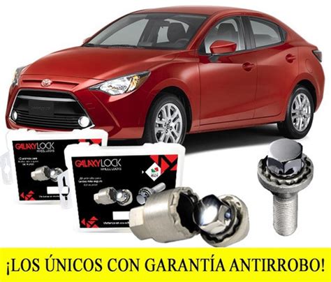 Birlos De Seguridad Galaxylock Originales Yaris R Le M T Meses Sin