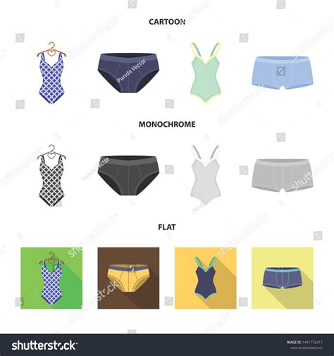Isolated Object Bikini Fashion Logo Set Stock Vector Royalty Free Shutterstock