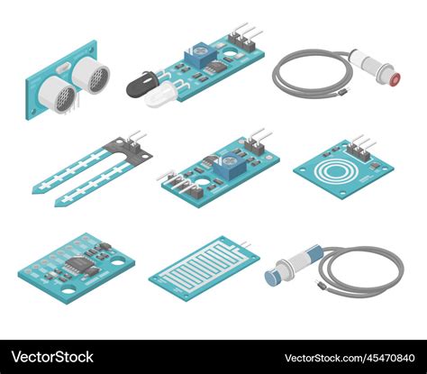 Arduino sensor module Royalty Free Vector Image