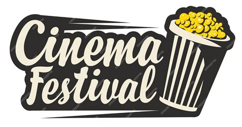 Premium Vector Cinema Festival Logo