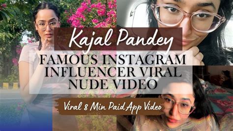 Insta Influencer Kajal Pandey Nude Porn Video Latest Min Viral Leak Video Images