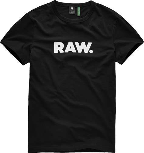 G Star Black Raw T Shirt Inc Style