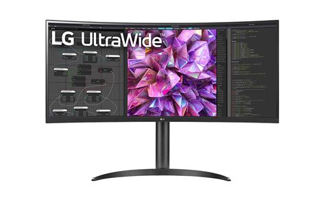 LG 34 Curved UltraWide QHD IPS HDR 10 Built In KVM Monitor With USB