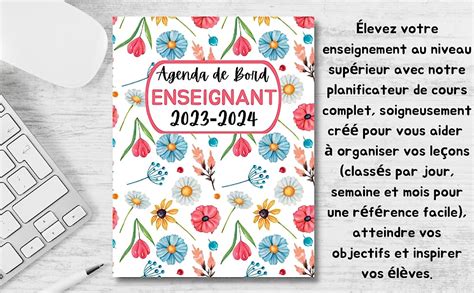 Agenda De Bord Enseignant Cahier De Planification De Cours