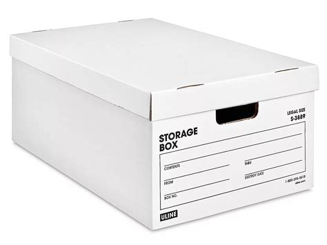 Heavy Duty Storage File Boxes - 24 x 15 x 10" S-3889 - Uline