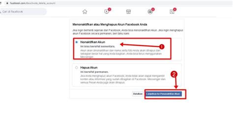 Cara Menonaktifkan Facebook Sementara Dan Permanen ZenCreator