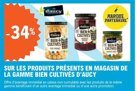 Promo Sur Les Produits Pr Sents En Magasin De La Gamme Bien Cultiv S D