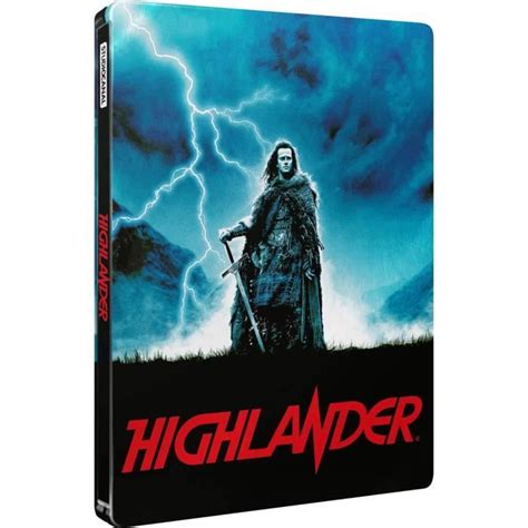 Highlander Blu Ray K Bluray Steelbook Edition Fran Aise Cdiscount Dvd