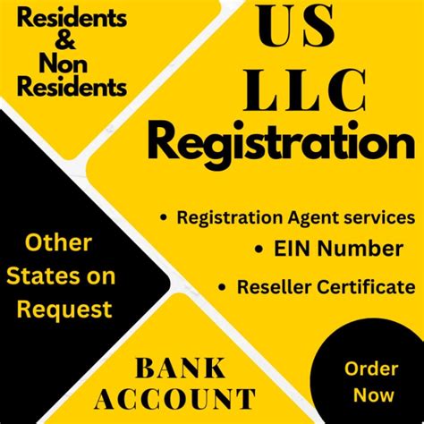 Do Us Llc Registration Along With Ein For Us And Non Resident By