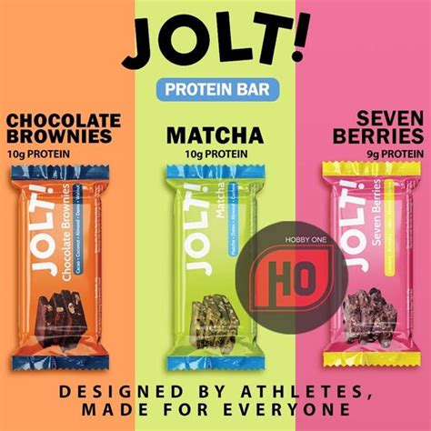 Jual Jolt Protein Bar Gr Cemilan Energy Snack Bar Bpom Di Lapak