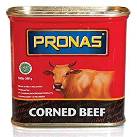 Jual Pronas Corned Beef Gr Kornet Sapi Kaleng Daging Sapi Kalengan