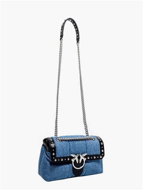 Pinko LOVE ONE MINI BORCHIE Across Body Bag Blu Blue Atelier Yuwa Ciao Jp