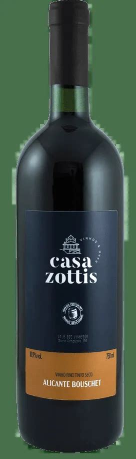 Casa Zottis Vinhos E Uvas - Vinho Tinto Alicante Bouschet 750 ml - Casa Zottis | Dwines