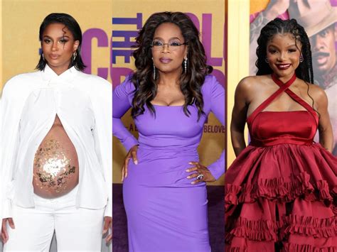 Oprah Winfrey Halle Bailey And Ciara Stunned At The Premiere Of The