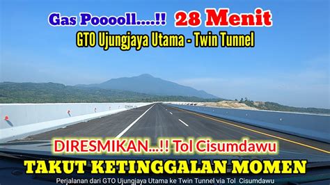 Diresmikan Simak Test Drive Dari Gto Ujung Jaya Utama Sampai Twin