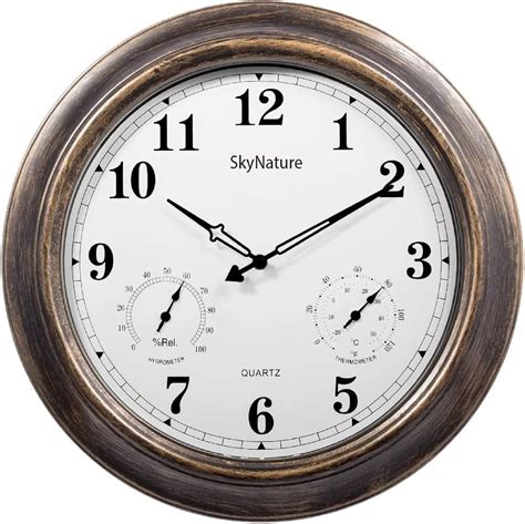 Outdoor Clocks Decorative And Budget Friendly Options