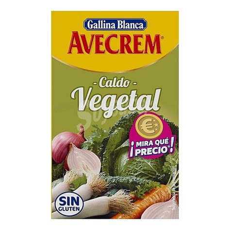 Avecrem Gallina Blanca Caldo Vegetal Caja 80 G 8 Pastillas