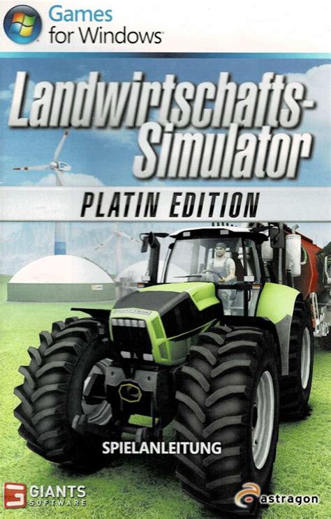 Farming Simulator 2011 Platinum Edition Cover Or Packaging Material