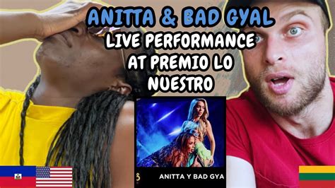 Anitta Bad Gyal Bellakeo Bota Nina Mil Veces Reaction Live At