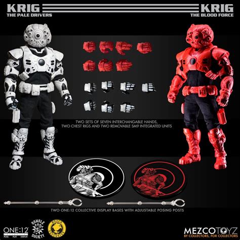 Mezco One Collective Exclusive Rumble Society Assault On Krig