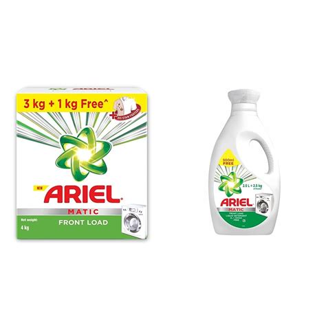 Buy Ariel Matic Front Load Detergent Washing Powder Kg Kg Free