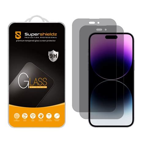 2 Pack Supershieldz Privacy Anti Spy Screen Protector Designed For