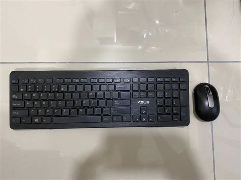 Asus Wireless Keyboard Mouse Set Model Ak L Am L Computers Tech