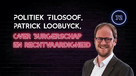 Politiek Filosoof Patrick Loobuyck Over Burgerschap