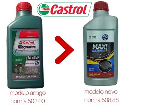 Kit Troca De Oleo Original Vw Castrol W Sintetico R