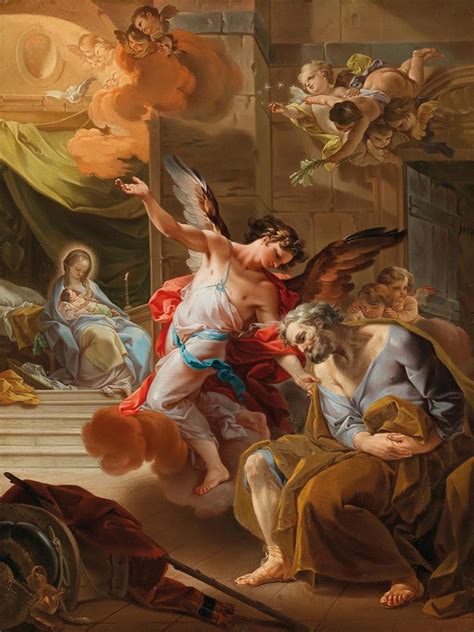 Il Sogno di Giuseppe Corrado Giaquinto 1750 Arte católica