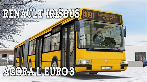 OMSI 2 Renault Irisbus Agora L Euro 3 Long 18M YouTube