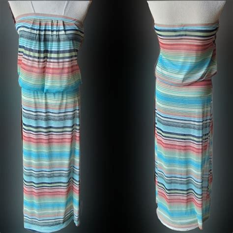 Cynthia Rowley Dresses Vintage Cynthia Rowley Striped Maxi Dress