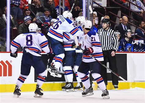 IIHF - Gallery: USA vs. Finland (2019 IIHF WJC)