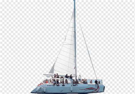 Sail Catamaran Yawl Proa Cat Ketch Sail Vehicle Transport Ship Png